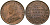 Британская Индия 1/4 анна 1936 Георг V (1910-1936) KM 512 бронза UNC 94-242