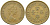 Гонконг 50 центов 1979 Елизавета II (1952-) KM 41 никель латунь 3856-613