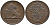 БЕЛЬГИЯ 2 САНТИМА 1870 BELGES KM 35.1 медь 95-642