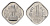 Индия 1 пайс 1966 Отметка монетного двора - ромб - Бомбей KM 10.1 алюминий UNC 3309-528