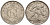 Люксембург 1 франк 1928 сталевар, Шарлотта (1918-1964) KM 35 никель 4603-1047