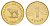 Македония 1 денар 2006  KM 2 латунь UNC 212-1013