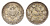 Германия 1/2 марки 1918 F KM 14, J. 17 серебро 4164-557