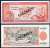 Тонга 1, 2, 5 и 10 паанга 1978 образец, Specimen, № 010870 Pick 19 s, 20 s, 21 s, 22 s  бумага  UNC (пресс) 451-4-2