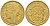 ФРАНЦИЯ 50 САНТИМОВ 1941 ТИП MORLON KM 894.1, LE FRANC 192.18 алюминиевая бронза 44-628