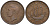 Великобритания 1/2 пенни 1941 Георг VI (1936-1952) KM 844, Spink 4115 бронза 4592-334