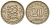 Эстония 20 центов 1935 Республика (1918-1941) KM 17 никель бронза 4615-1065