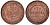 Россия 1 копейка 1913 СПБ, Николай II KM 9.2, Биткин 260 медь 51-2214-2214