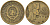 Югославия 20 динаров 1955 KM 34 алюминиевая бронза 4155-1115