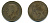 Великобритания 1 пенни 1917 Георг V (1910-1936) КМ 810, Spink 4051 бронза 4110-134
