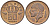 Бельгия 50 сантимов 1973 Belgie, Бодуэн I (1951-1993) KM 149.1 бронза 116-1021