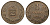 Гернси 8 даблов (дублей) 1945 KM 14 бронза 4593-922