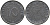 Германия 10 рейхспфеннигов 1944 B KM 101, J.371 цинк 4151-315