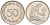 ФРГ 50 пфеннигов 1989 G KM 109, J. 384 медно-никель 4177-726