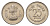 Индия 25 пайс 1985 KM 49.1 медно-никель UNC 4697-837