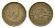 Гонконг 5 центов 1965 Елизавета II (1952-2022) KM 29.1 никель латунь 4547-661