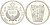 Египет 5 фунтов 1993 царь Нармур разящий врага KM 472 серебро PROOF 1529-531