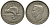 Новая Зеландия 1 флорин 1943 Георг VI (1936-1952), птичка киви KM 10.1 серебро 272-1613