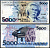 Бразилия 5000 крузейро ND (1990-1993) Карлось Гомес, музыкант, рояль Pick 232 b бумага 6317-11-2-2