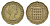 Великобритания 3 пенса 1954 Елизавета II (1952-2022) KM 900, Spink 4153 никель латунь 4571-623