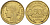 ФРАНЦИЯ 50 САНТИМОВ 1939 ТИП MORLON KM 894.1, LE FRANC 192.15 алюминиевая бронза 44-832