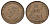 Великобритания 1 пенни 1945 Георг VI (1936-1952) КМ 845, Spink 4114 бронза 4111-744