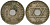 Британская Западная Африка 1/2 пенни 1947 H, Георг VI KM 18 медно-никель 25-1047