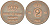 Швеция 2 эре 1954 TS, Густав VI Адольф (1950-1973) КМ 821 бронза 77-457