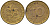 ФРГ 10 пфеннигов 1978 F KM 108, J.383 сталь плакированная латунью 4681-1143