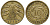 ГЕРМАНИЯ 10 РЕЙХСПФЕННИГОВ 1929 A, KM 40, J. 317 алюминиевая бронза 72-1557