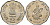 Индия 2 рупии 2002 святой Тукарам KM 305 медно-никель UNC 94-811