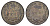 Румыния 5 бань (бани) 1867 год-тип KM 3 медь 94-1131