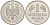 ФРГ 1 МАРКА 1990 G KM 110 J 385 медно-никель 87-1555