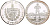 Куба 10 песо 1997 серия семь чудес света, колосс Родосский KM 596 серебро  PROOF  02-037-43