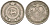 Цейлон 50 центов 1965 KM 132 медно-никель 4566-815