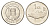 Исландия 1 крона 2003 треска KM 27a сталь плакированная никелем UNC 4687-857
