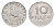 Венгрия 10 филлеров 1973 KM 572 алюминий 4658-1046