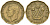 Великобритания 3 пенса 1945 Георг VI (1937-1952) KM 849, Spink 4112 никель латунь 4561-1011