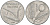 Италия 10 лир 1955 R, плуг, колосья KM 93 алюминий 4571-516