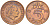 Нидерланды 5 центов 1976 Юлиана (1949-1980) KM 181 бронза 3856-1043