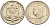 Филиппины 25 сентимо 1972 Хуан Луна KM 199 медь цинк никель  UNC  4595-956