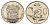 ЮАР 50 центов 1989 Зантедеския Эллиота (калла), герб KM 87 никель PROOF 1526-1442