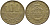 КОСТА-РИКА 100 КОЛОН 2007 B.C.C.R. KM 240а сталь плакированная латунью 59-425