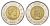 Канада 2 доллара 2011 Тайга - половина суши Канады KM 1167 биметалл UNC 4652-1216