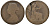 Великобритания 1/2 пенни 1890 Виктория (1837-1901) KM 754, Spink 3956 бронза 4163-534