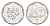 Чехия 20 геллеров 1993 KM 2.1 алюминий UNC 4651-556