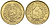 ФИНЛЯНДИЯ 5 МАРОК 1949 H KM 31a латунь 4563-357