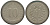 ГЕРМАНИЯ 10 ПФЕННИГОВ 1875 C, СТАРОГЕРБОВКА KM 4, Jager 4, Weege 7 медно-никель 4546-1123