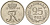 Дания 25 эре 1966 C; S, Фредерик IX (1947-1972) KM 850 медно-никель UNC 4601-851