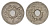 Таиланд 10 сатангов 1921 BE 2464, Рама VII (1925-1932) Y 37 никель 44-942